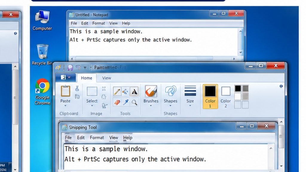 How to Screenshot on Windows 7