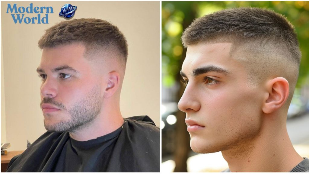 Buzz cut fade