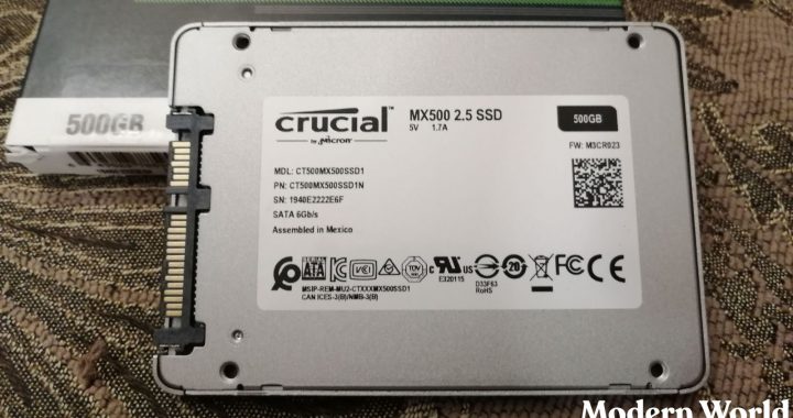 Crucial MX500 Solid State Drive
