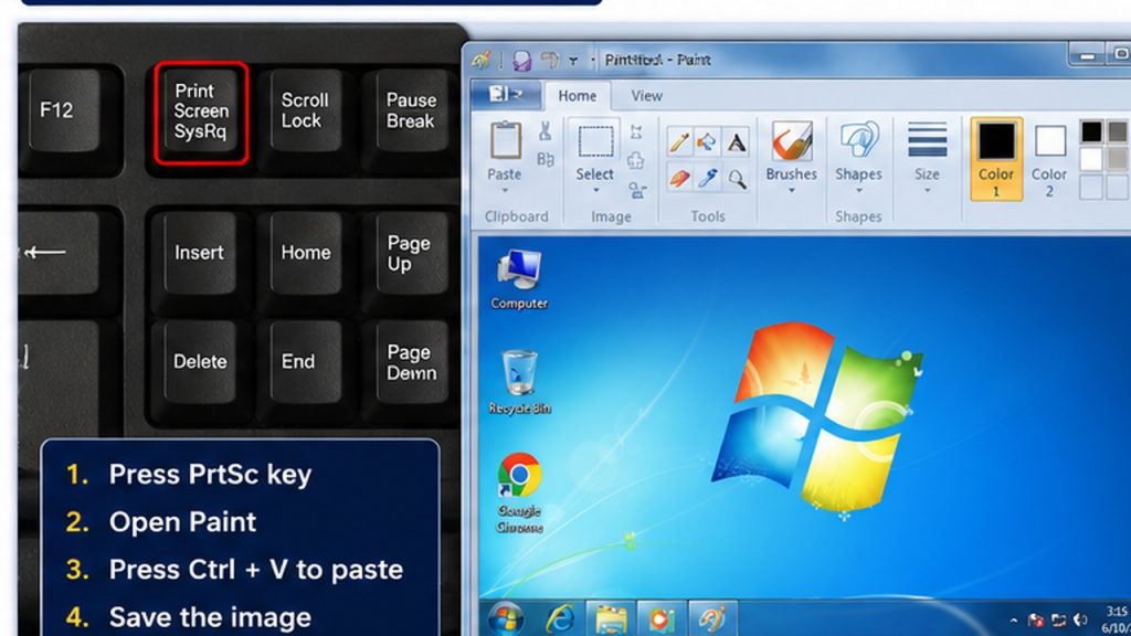 How to Screenshot on Windows 7